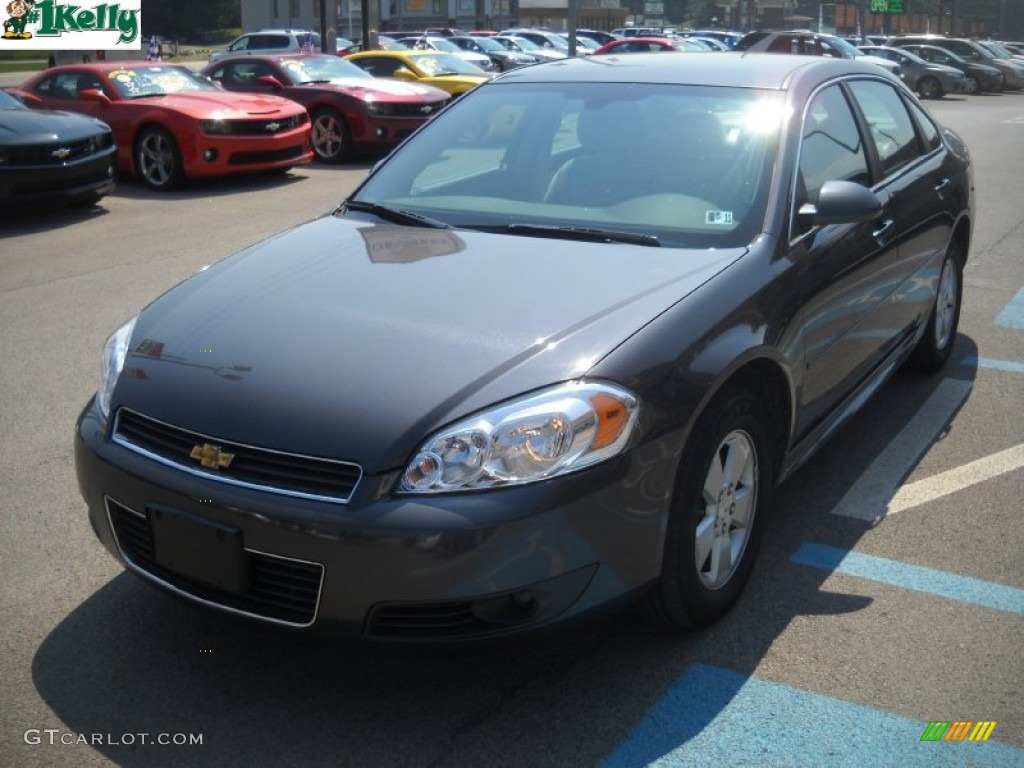 2010 Impala LT - Cyber Gray Metallic / Neutral photo #14