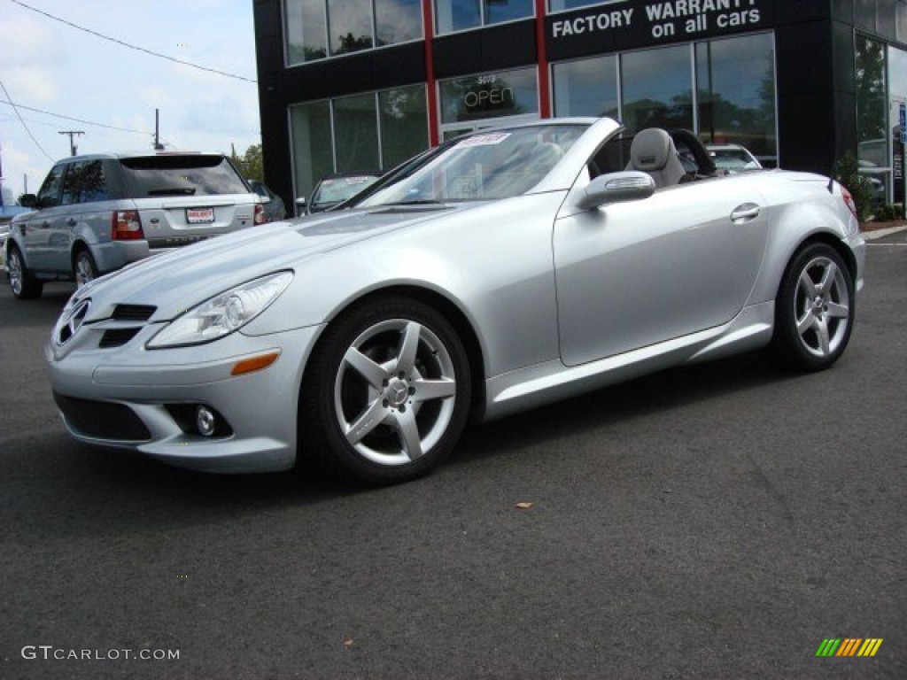 2006 SLK 280 Roadster - Iridium Silver Metallic / Ash photo #2