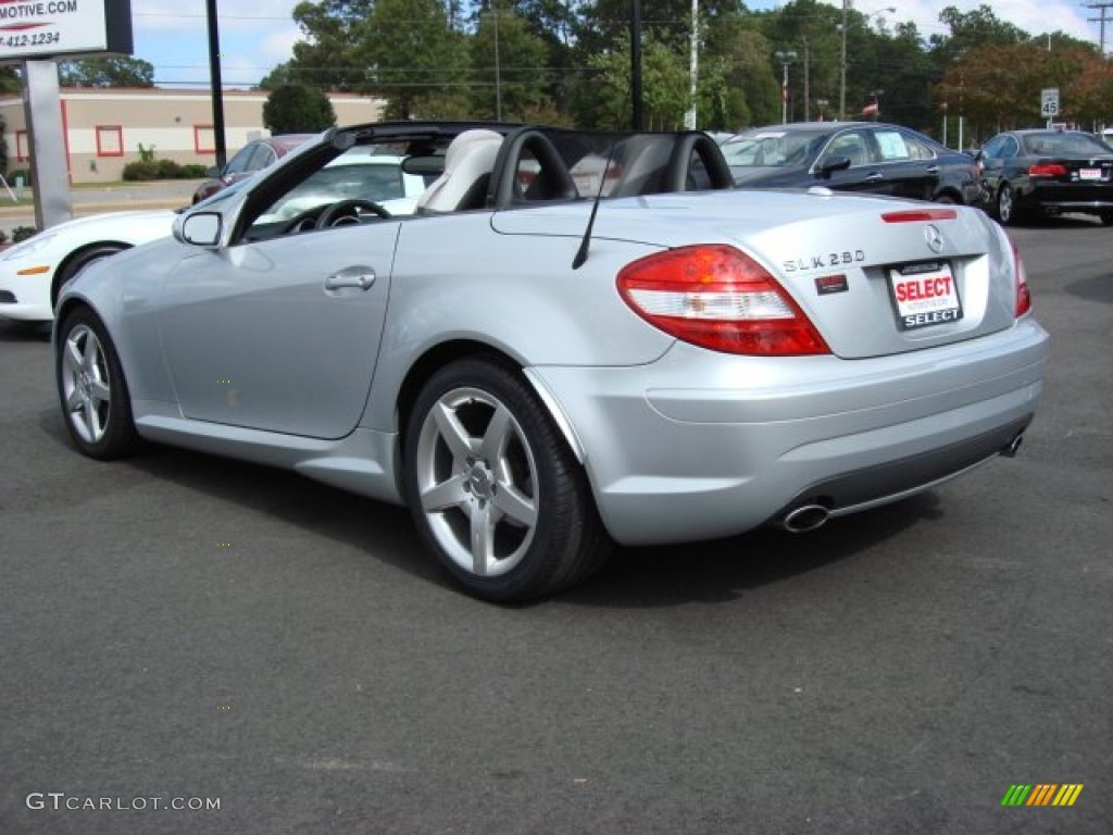 2006 SLK 280 Roadster - Iridium Silver Metallic / Ash photo #4