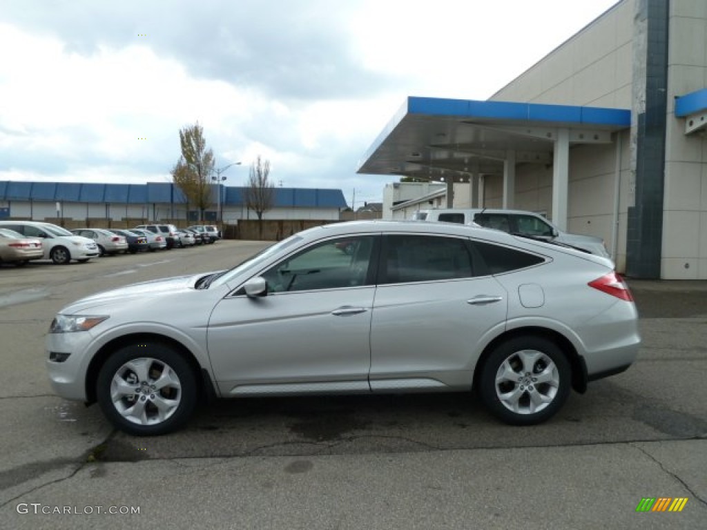Alabaster Silver Metallic 2012 Honda Accord Crosstour EX-L Exterior Photo #55349174