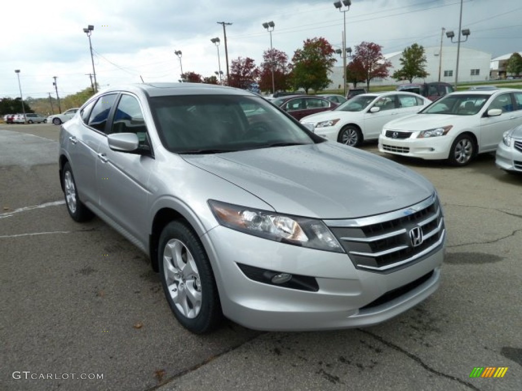 Alabaster Silver Metallic 2012 Honda Accord Crosstour EX-L Exterior Photo #55349213