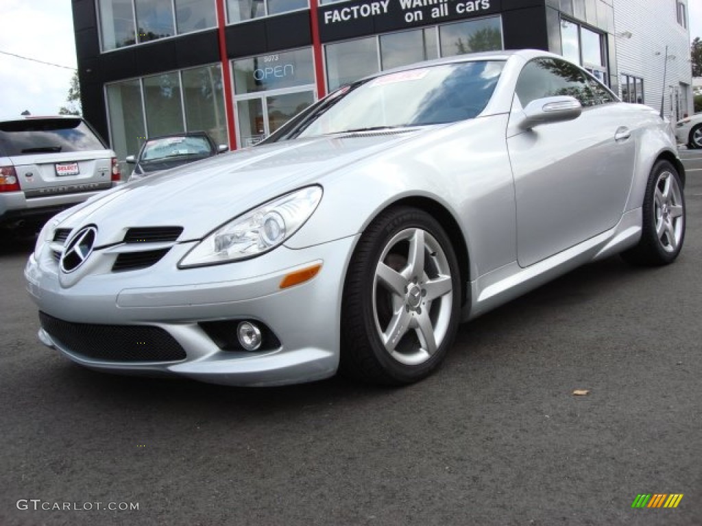 2006 SLK 280 Roadster - Iridium Silver Metallic / Ash photo #22