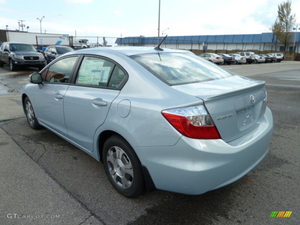 Cool Mist Metallic 2012 Honda Civic Hybrid Sedan Exterior Photo #55349513
