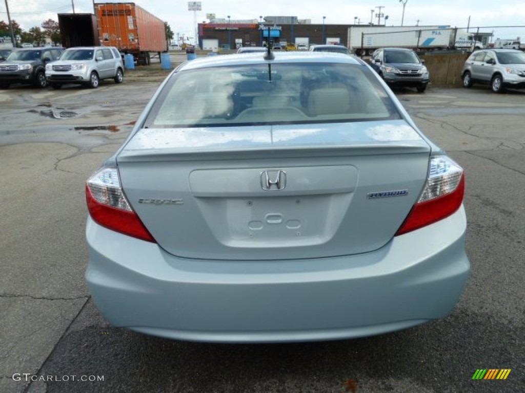 Cool Mist Metallic 2012 Honda Civic Hybrid Sedan Exterior Photo #55349522