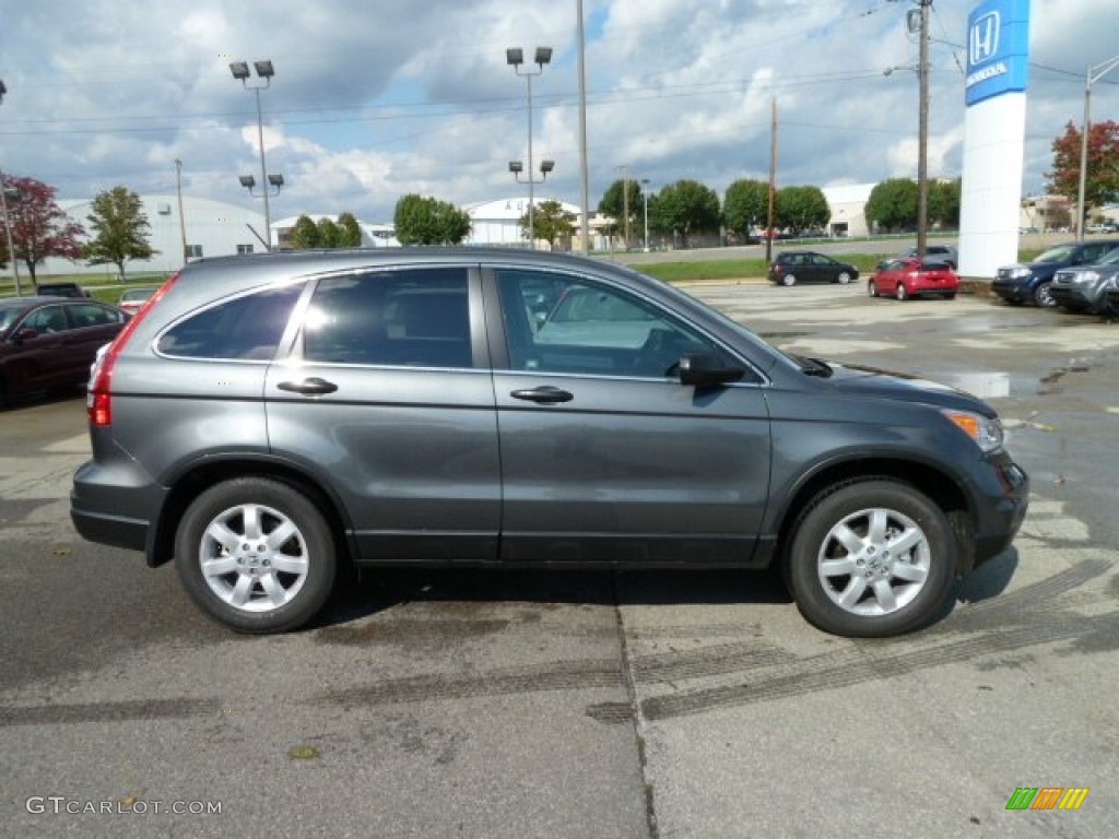 2011 CR-V SE 4WD - Polished Metal Metallic / Black photo #6