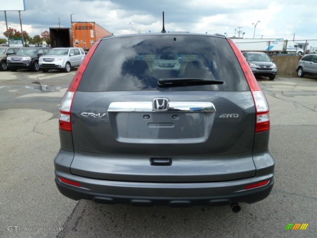 2011 CR-V EX 4WD - Polished Metal Metallic / Black photo #4