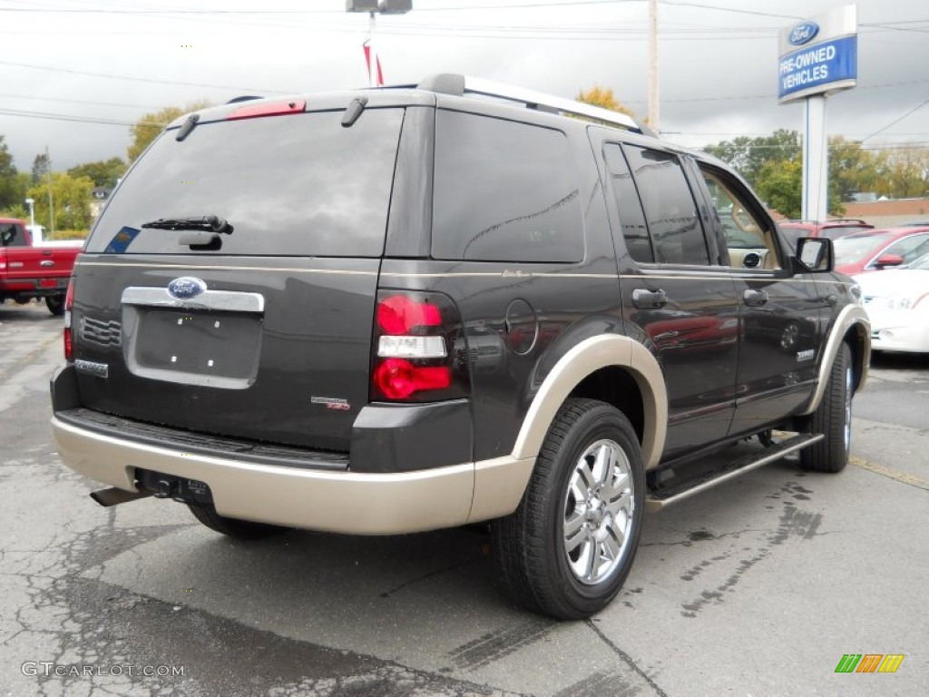 2007 Explorer Eddie Bauer 4x4 - Dark Stone Metallic / Camel photo #3