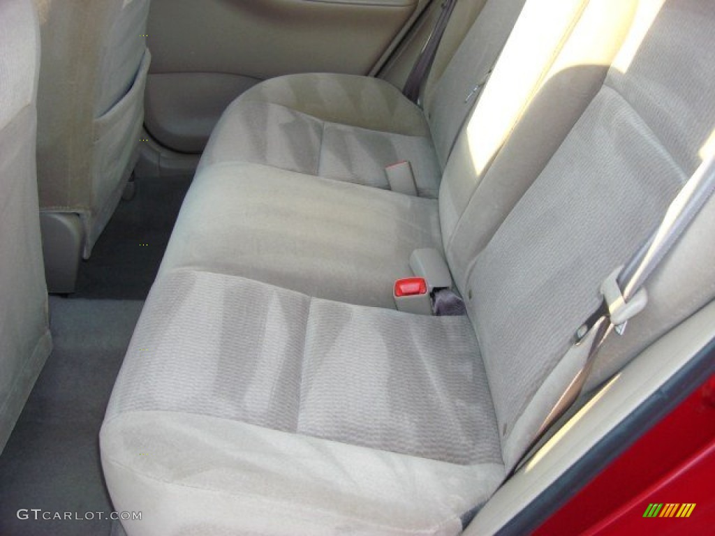 2006 Corolla LE - Impulse Red Pearl / Beige photo #11