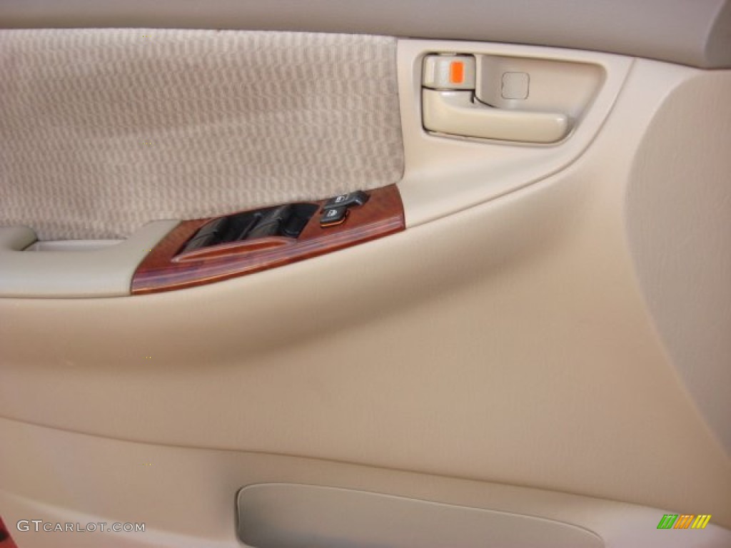 2006 Corolla LE - Impulse Red Pearl / Beige photo #12