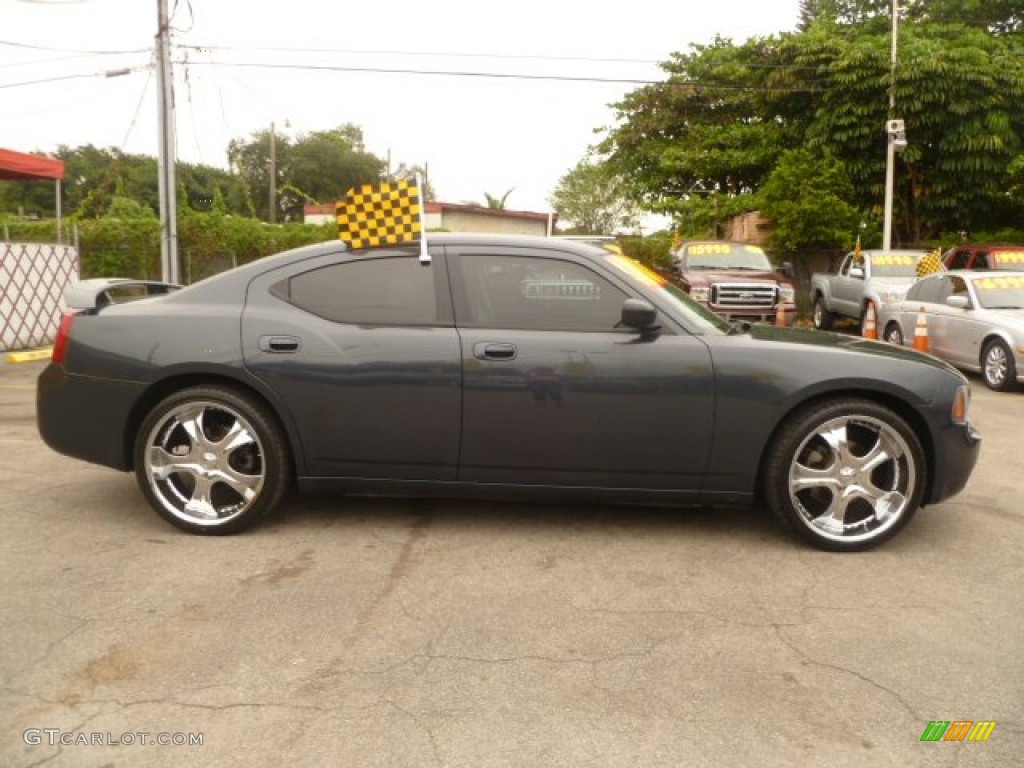 2007 Charger  - Steel Blue Metallic / Dark Slate Gray/Light Graystone photo #7