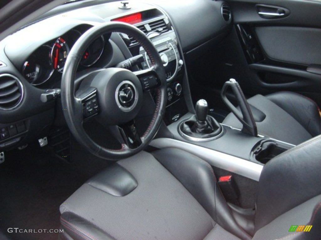 Black Interior 2009 Mazda RX-8 R3 Photo #55352685