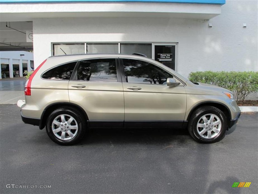 2007 CR-V EX-L - Borrego Beige Metallic / Ivory photo #2