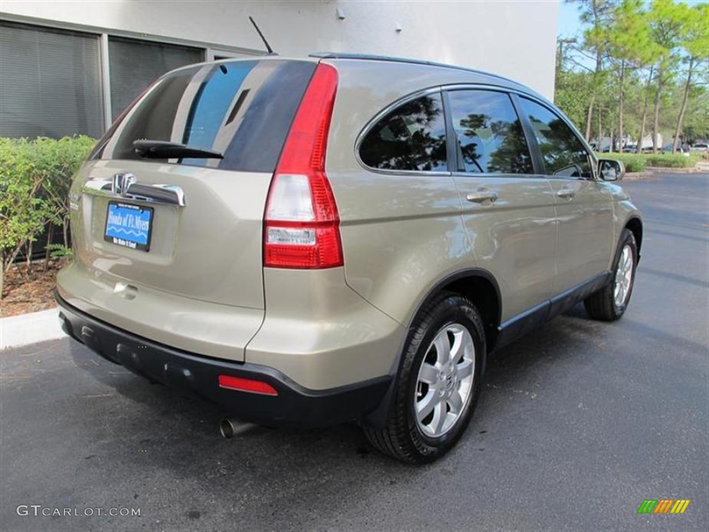 2007 CR-V EX-L - Borrego Beige Metallic / Ivory photo #3
