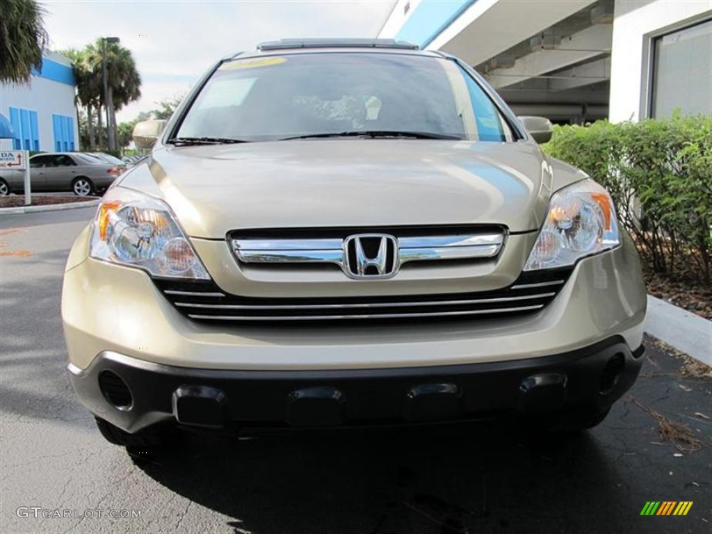 2007 CR-V EX-L - Borrego Beige Metallic / Ivory photo #8