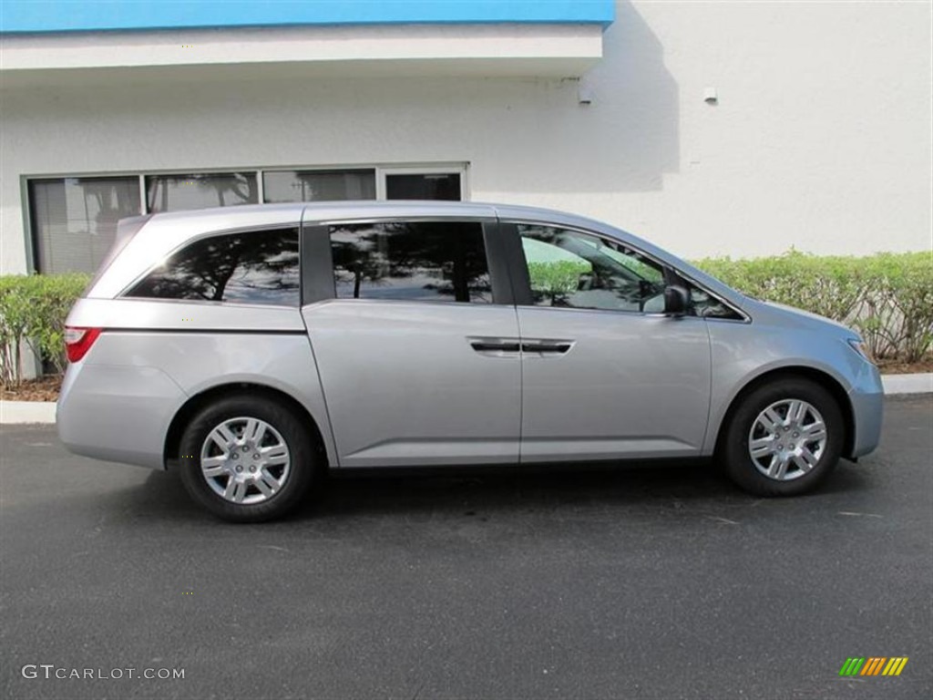 Alabaster Silver Metallic 2012 Honda Odyssey LX Exterior Photo #55353926