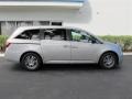 Alabaster Silver Metallic 2012 Honda Odyssey EX-L Exterior