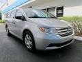 2012 Alabaster Silver Metallic Honda Odyssey LX  photo #1