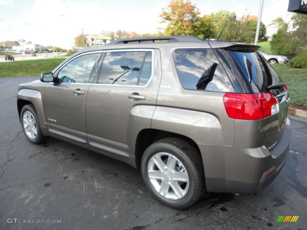 Mocha Steel Metallic 2012 GMC Terrain SLE AWD Exterior Photo #55354463