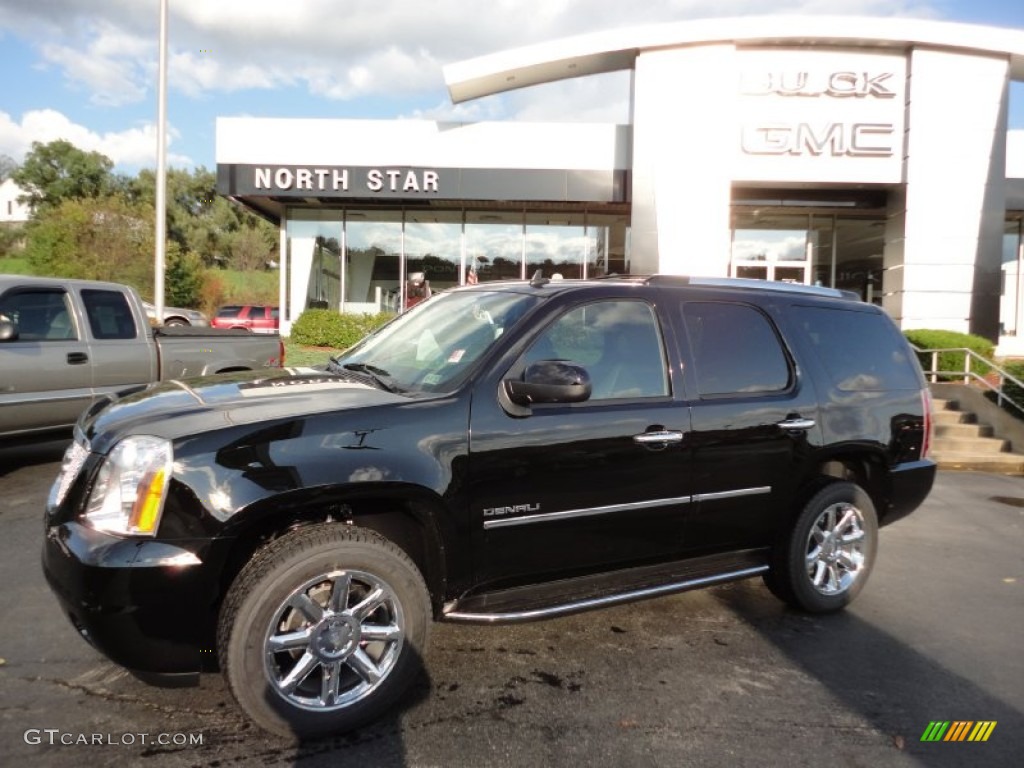 2012 Yukon Denali AWD - Onyx Black / Ebony photo #1