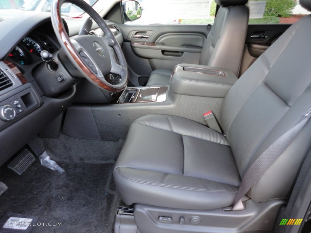 Ebony Interior 2012 GMC Yukon Denali AWD Photo #55354883