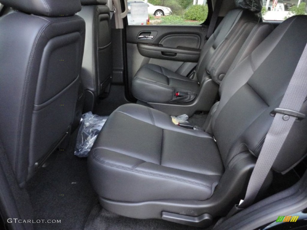 Ebony Interior 2012 GMC Yukon Denali AWD Photo #55354916