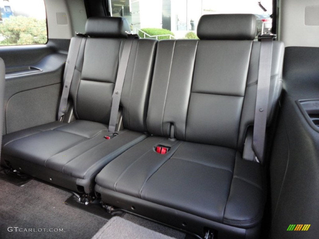 Ebony Interior 2012 GMC Yukon Denali AWD Photo #55354921