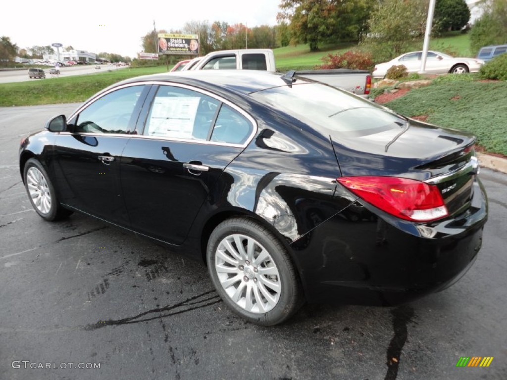 Black Onyx 2012 Buick Regal Standard Regal Model Exterior Photo #55354985