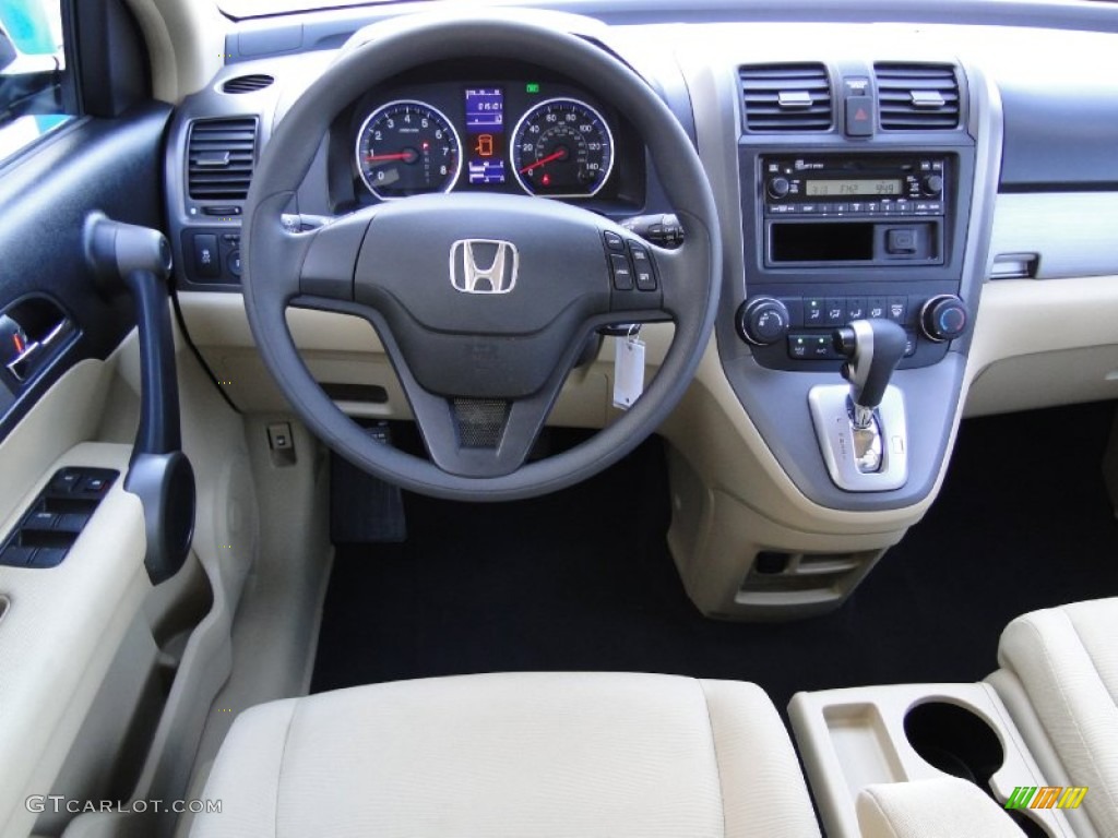 2010 Honda CR-V LX Ivory Dashboard Photo #55355111
