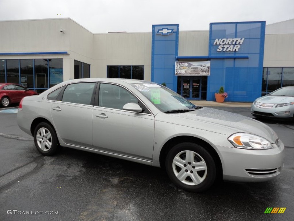 2008 Impala LS - Silverstone Metallic / Ebony Black photo #1
