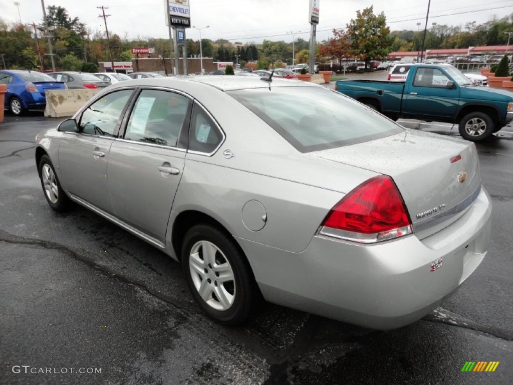 2008 Impala LS - Silverstone Metallic / Ebony Black photo #5