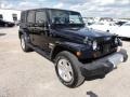 2009 Black Jeep Wrangler Unlimited Sahara 4x4  photo #4