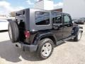 2009 Black Jeep Wrangler Unlimited Sahara 4x4  photo #7