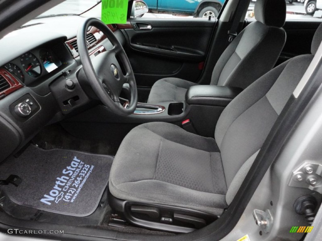 2008 Impala LS - Silverstone Metallic / Ebony Black photo #10