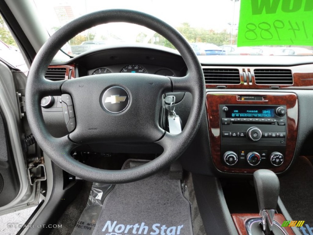 2008 Impala LS - Silverstone Metallic / Ebony Black photo #11