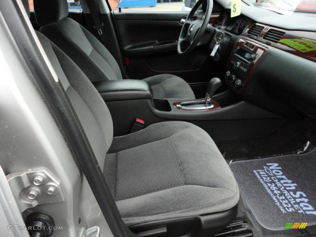 2008 Impala LS - Silverstone Metallic / Ebony Black photo #16