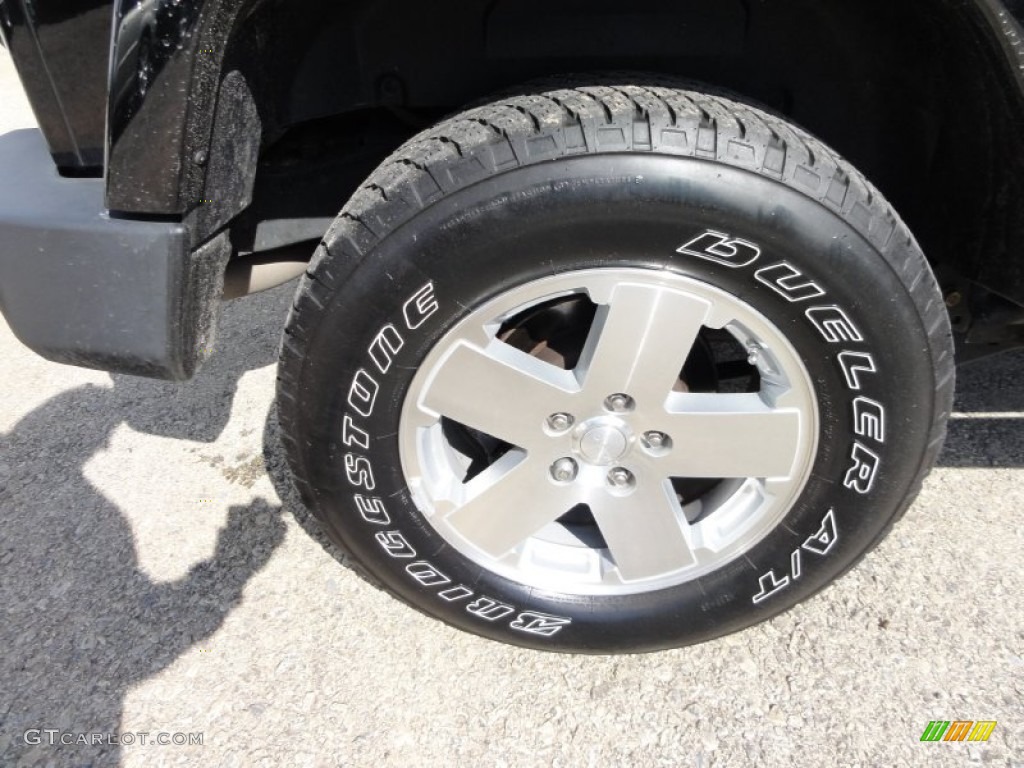 2009 Jeep Wrangler Unlimited Sahara 4x4 Wheel Photo #55355768