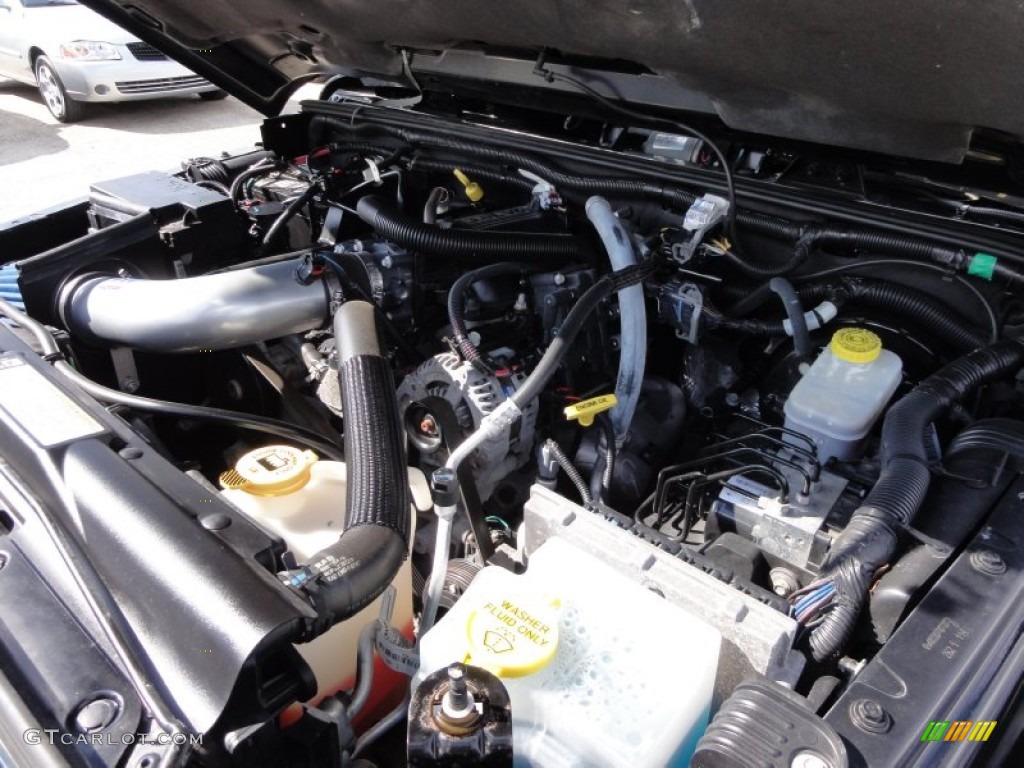 2009 Jeep Wrangler Unlimited Sahara 4x4 3.8 Liter OHV 12-Valve V6 Engine Photo #55355798