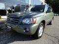 Oasis Green Pearl 2005 Toyota Highlander Limited 4WD
