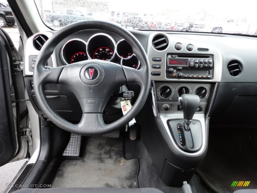 2004 Pontiac Vibe AWD Slate Dashboard Photo #55356422