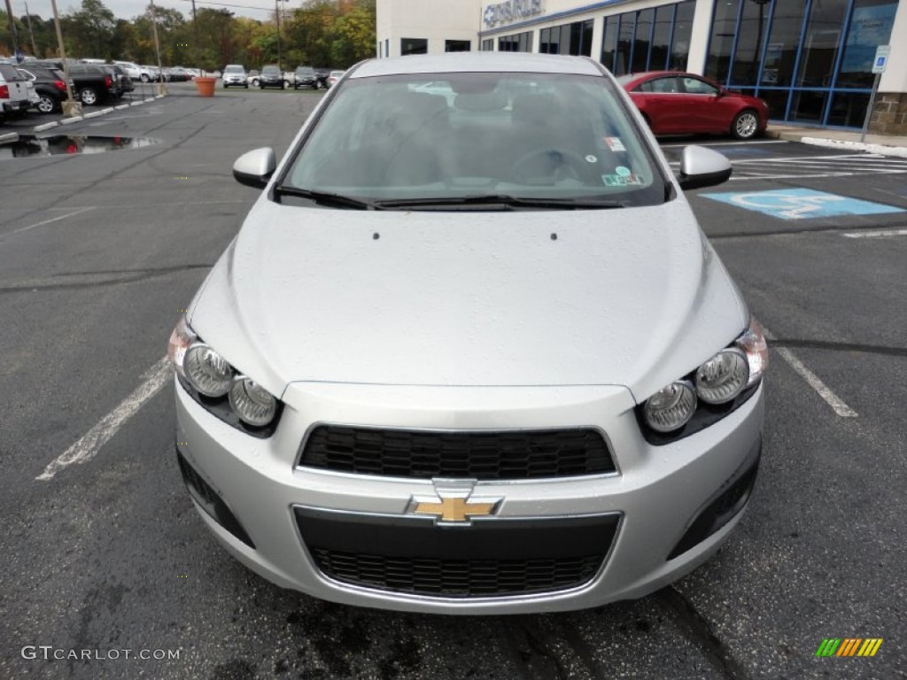 Silver Ice Metallic 2012 Chevrolet Sonic LT Sedan Exterior Photo #55356977