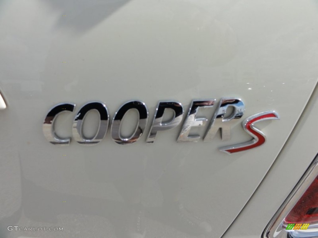 2009 Cooper S Convertible - Pepper White / Punch Carbon Black Leather photo #24