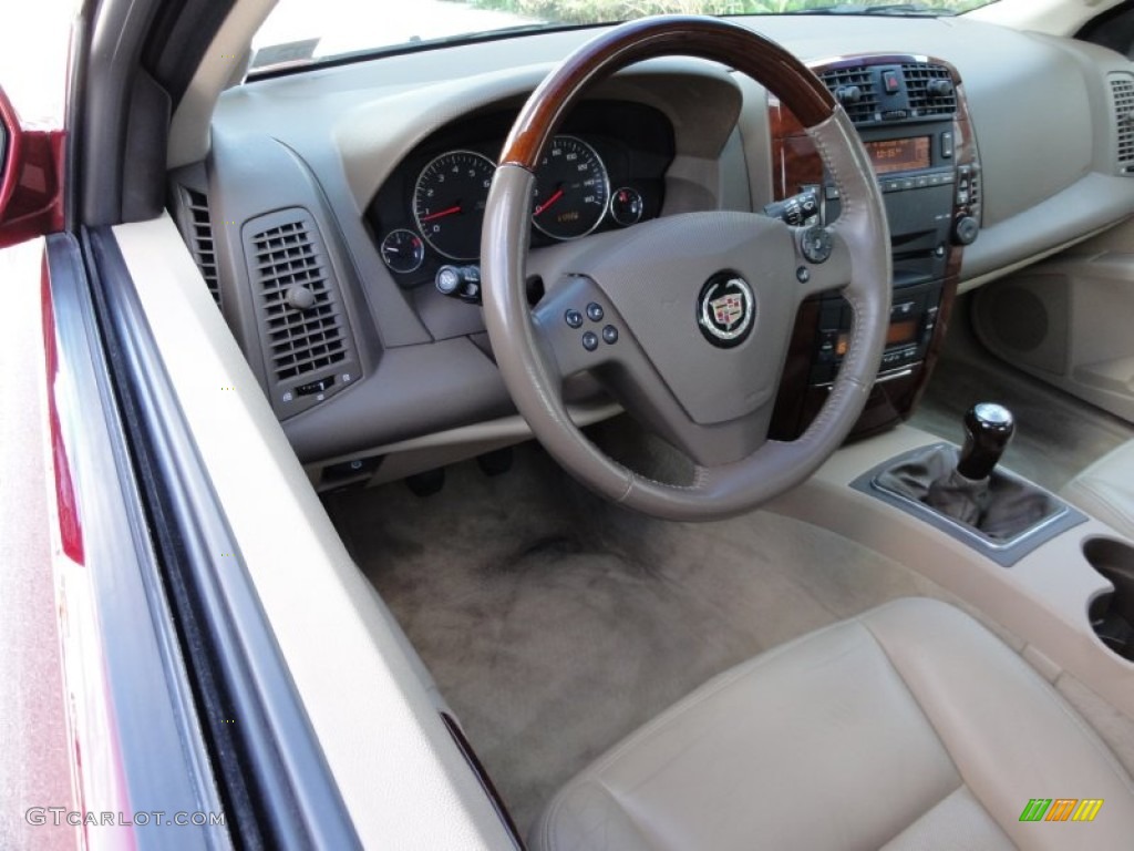 Cashmere Interior 2006 Cadillac CTS Sport Sedan Photo #55357406