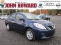 2012 Blue Onyx Metallic Nissan Versa 1.6 SL Sedan  photo #1