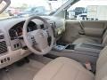  2012 Titan SV King Cab 4x4 Almond Interior