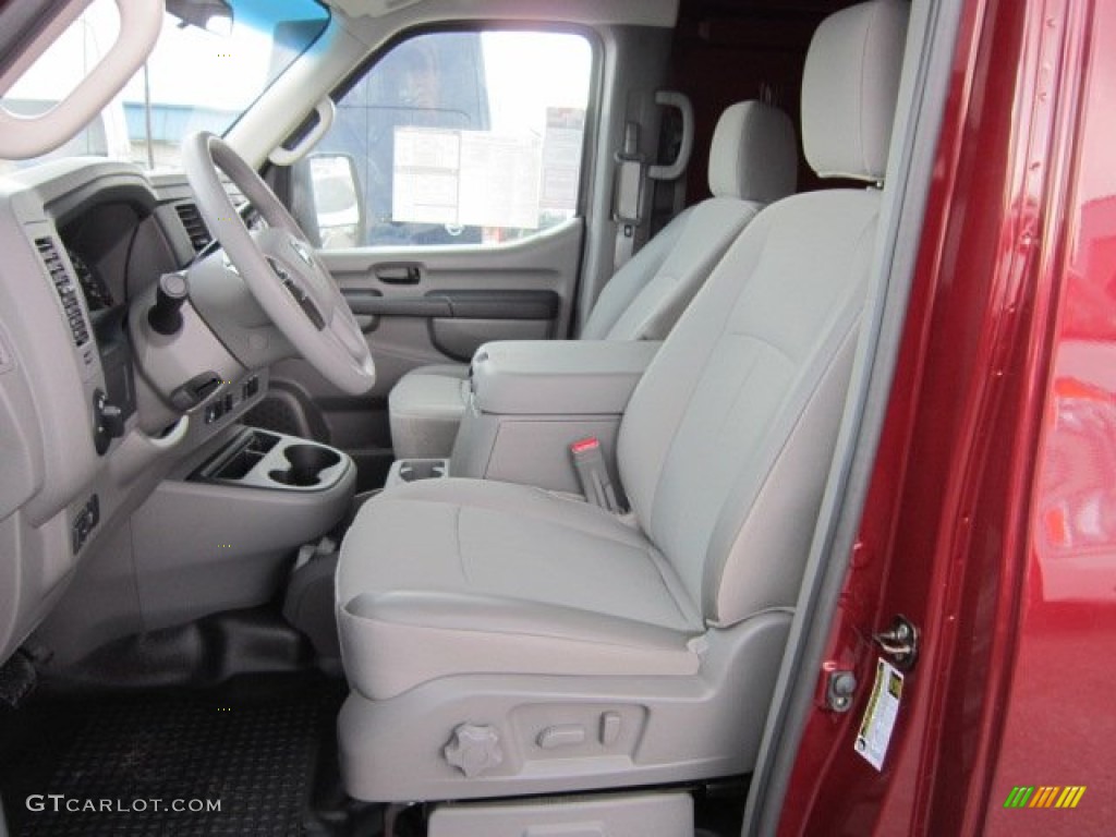 Charcoal Interior 2012 Nissan NV 2500 HD SV High Roof Photo #55358870