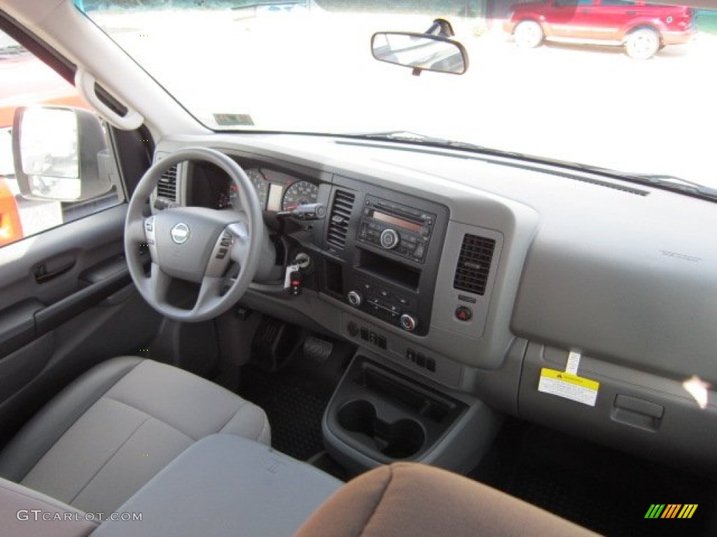 2012 Nissan NV 2500 HD SV High Roof Charcoal Dashboard Photo #55359216