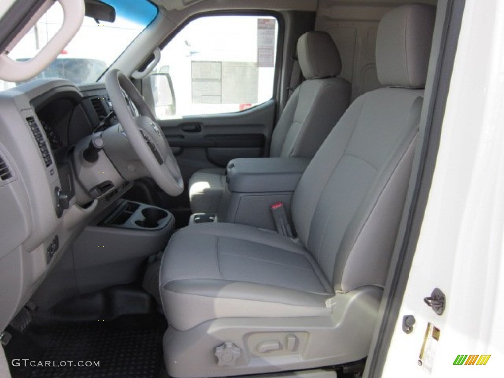 Charcoal Interior 2012 Nissan NV 2500 HD SV High Roof Photo #55359232