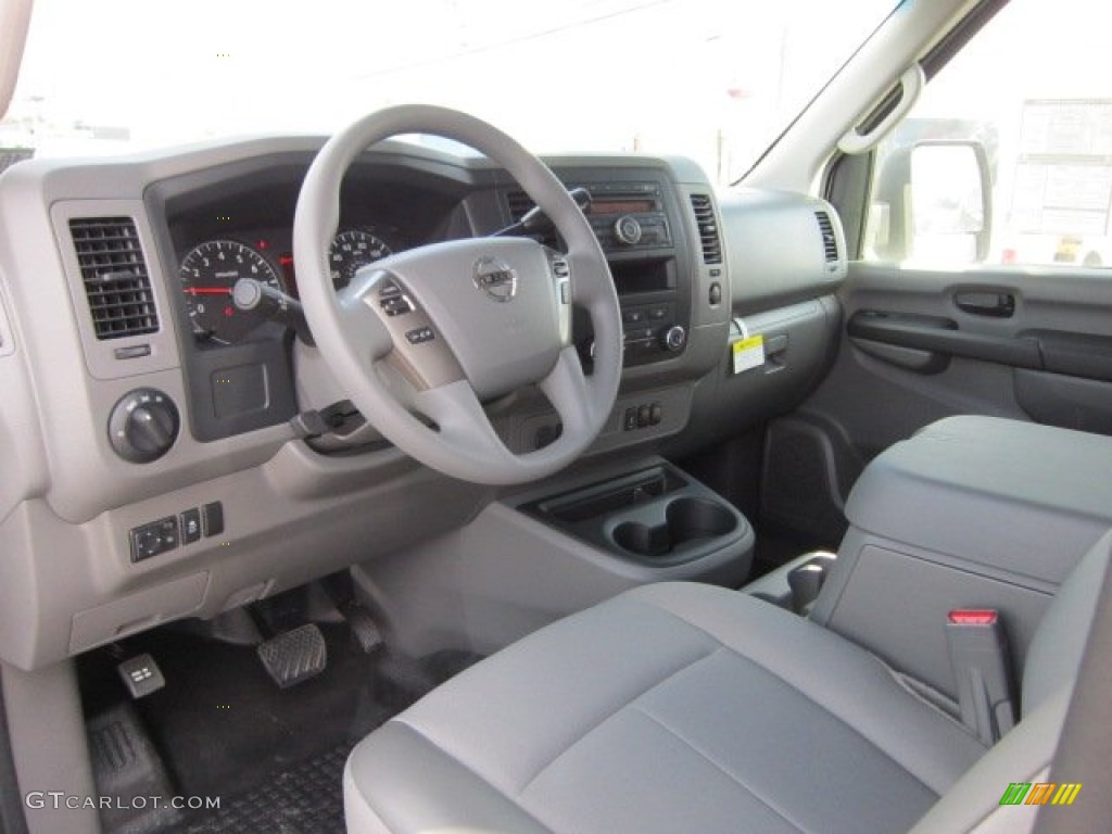 Charcoal Interior 2012 Nissan NV 2500 HD SV High Roof Photo #55359242