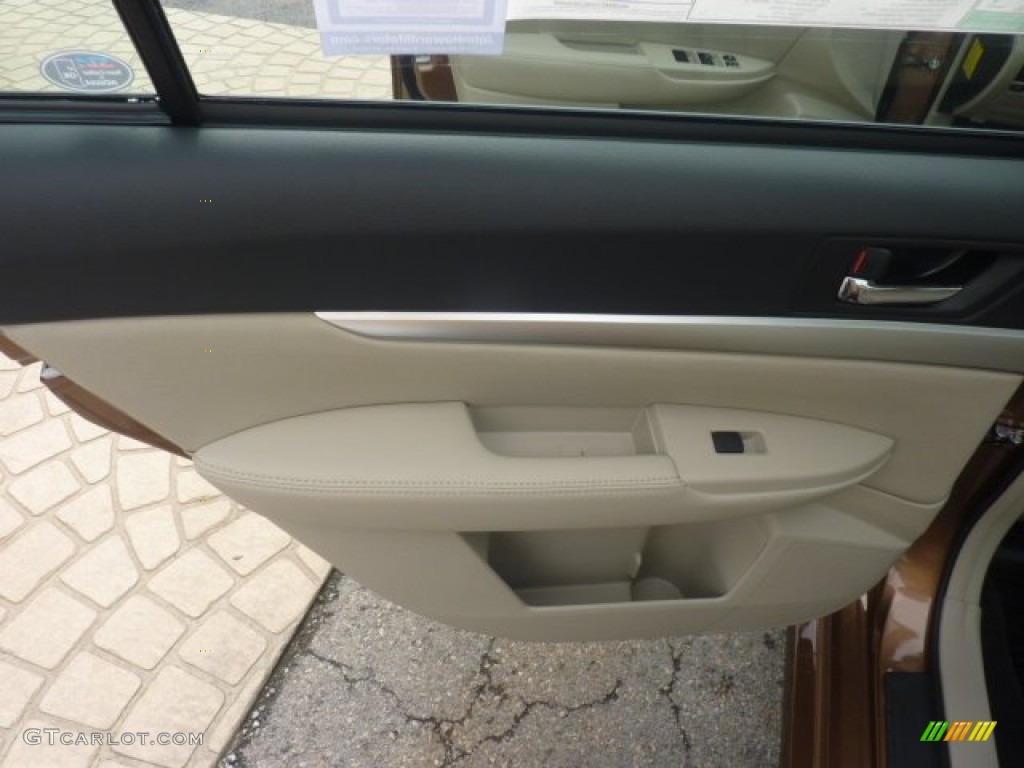 2012 Subaru Legacy 2.5i Premium Warm Ivory Door Panel Photo #55359584