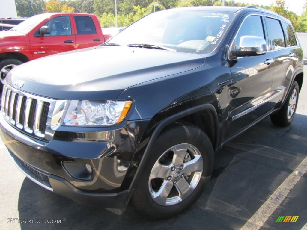 2011 Grand Cherokee Limited - Dark Charcoal Pearl / Black photo #1